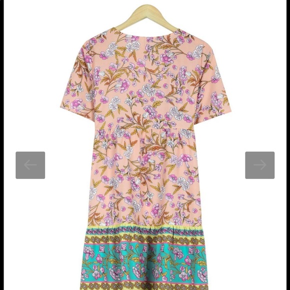 Swingy Prairie Dress by Yobery - Multi-color - size large - Picture 6 of 10